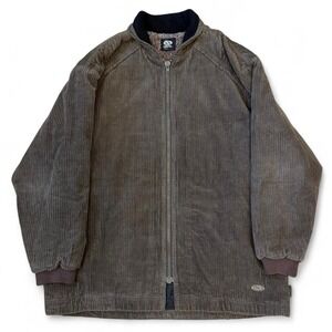 Vintage Gotcha Corduroy Sherpa Lined Brown Jacket Men's  XL Surf Skate 90s Y2K